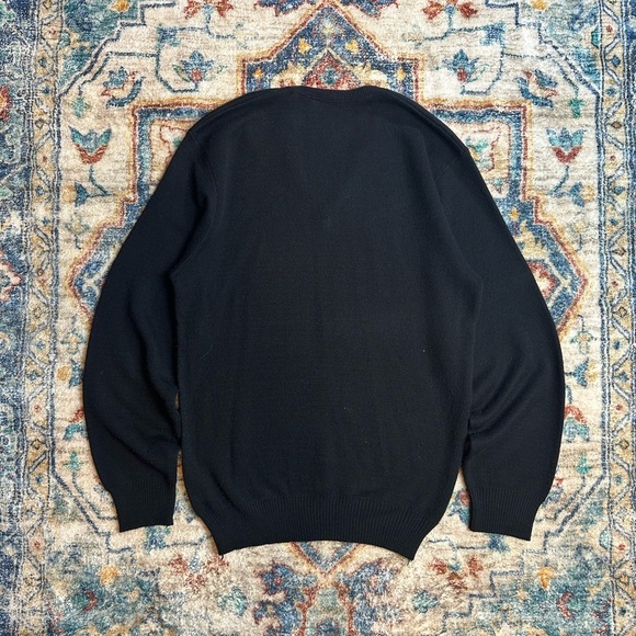 Vintage 1980s Shelby V-Neck Sweater Medium - Picture 2 of 3